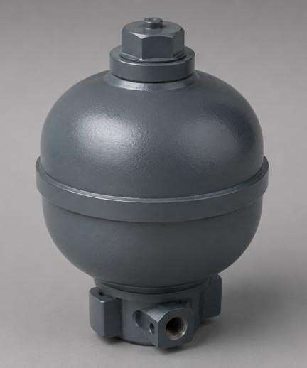 universal aerospace hydraulic accumulator